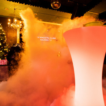 Tirštas garo ūkas, garuojantys gėrimai ir užkandžiai - sukelia netikėtumo, nuostabos jausmą, smalsu pamatyti, paliesti, pajausti. Vilnius MB Vivid Verse nuotrauka 1 Iliuzionisto pasirodymai Vilnius MB Vivid Verse nuotrauka 1