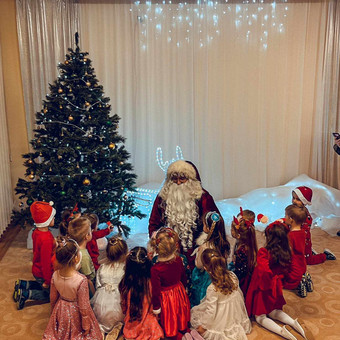 Kalėdų senelis šventėje Šiauliai Justinas Jurgilas nuotrauka 6