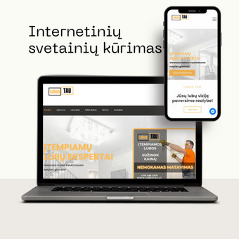 Svetainių kūrimas Mažeikių rajonas EASY MEDIA nuotrauka 2