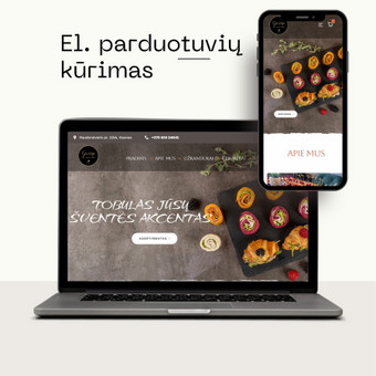 El. parduotuvių kūrimas Mažeikių rajonas EASY MEDIA nuotrauka 1