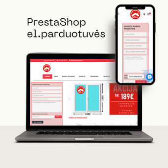 El. parduotuvių kūrimas su PrestaShop Mažeikių rajonas EASY MEDIA nuotrauka 6