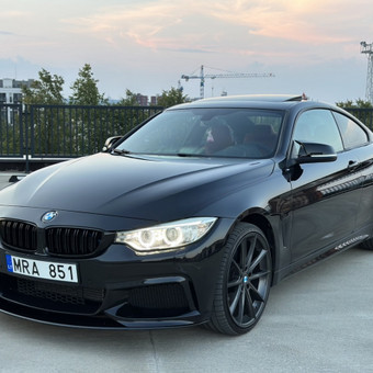 Galingas ir sportiskas coupe, tam kas megsta sportiskumo pojuti. Vilnius Ruby Rental nuotrauka 9 Bmw 435 xi Vilnius Ruby Rental nuotrauka 9
