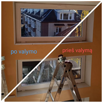Langų valymas Šiauliai MB "Švaros projektai" nuotrauka 5