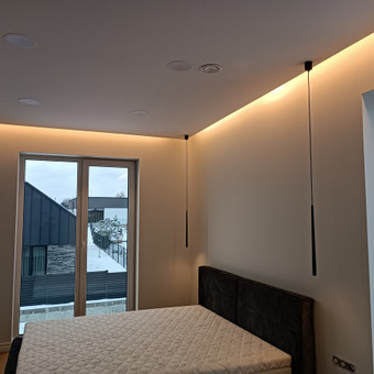 LED apšvietimas: montavimas Vilnius Elektra jūsų namams 🏠💡 nuotrauka 4