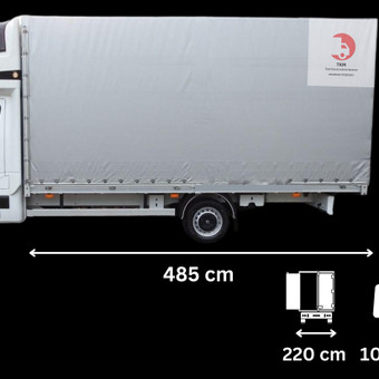 Mikroautobuso be lifto nuoma Vilnius TKM -  Tentiniai krovininiai mikroautobusai nuotrauka 4