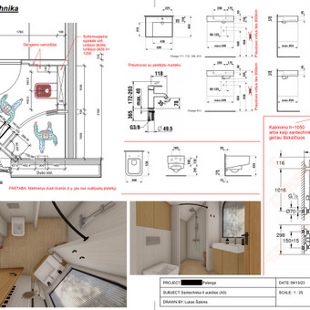 Apšvietimo, santechnikos ir kt. komunikacijų projektavimas Klaipėda E3DVĖ nuotrauka 4