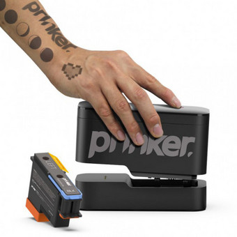 Laikinų tatuiruočių darymo aparatas "Prinker S".
Galima daryti juodas ir spalvotas laikinas tatuiruotes. Vilnius GEE TEAM nuotrauka 10 Laikinų tatuiruočių aparatas Prinker S Vilnius GEE TEAM nuotrauka 10