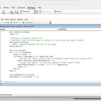 VBA (Excel) programavimas, Google Apps Script (Google Sheets) programavimas Kaunas Airingas Štaraitis nuotrauka 1 Microsoft Office Excel programavimas Kaunas Airingas Štaraitis nuotrauka 1
