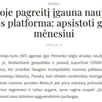 Pranešimų spaudai rengimas Kaunas Miglė Vasiliauskaitė nuotrauka 1