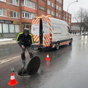 Kanalizacijos valymas Klaipėda Biostera nuotrauka 1