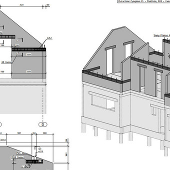 Techninių, darbo projektų rengimas, pavieniai konstrukciniai sprendimai, atskirų daliu projektavimas. Kaunas JR Constructions MB nuotrauka 1 Konstrukcijų projektavimas Kaunas JR Constructions MB nuotrauka 1
