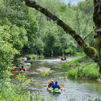 Baidarių nuoma Akmena Šilalės rajonas Dženeta Dobilienė nuotrauka 5