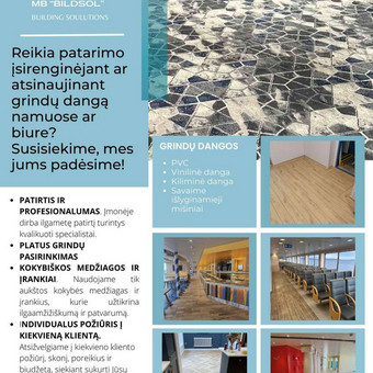 Išlyginamieji misiniai nuo 3mm Klaipėda MB"Bildsol" nuotrauka 9 Grindų lyginimas Klaipėda MB"Bildsol" nuotrauka 9