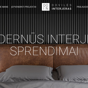 Svetainių dizainas (web design) Vilnius Tomas Bagačiūnas nuotrauka 1