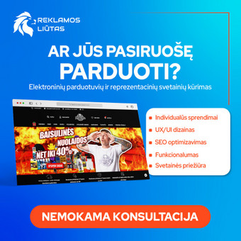 Kuriame internetines svetaines bei parduotuves, pritaikytas pagal Jūsų poreikius. Pasitelkdami gilias programavimo žinias taikome individualius sprendimus, todėl galime Jūsų svajones paversti realybe! Vilnius Reklamos Liūtas nuotrauka 9 Internetinių svetainių kūrimas, programavimas Vilnius Reklamos Liūtas nuotrauka 9