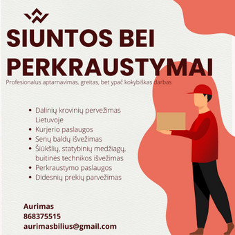 Didesnių prekių parvežimas iš prekybos centrų Alytus Aurimas Bilius nuotrauka 13
