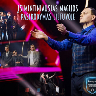Iliuzionisto pasirodymai Kaunas Nicholas Kin nuotrauka 2
