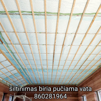 Perdangos šiltinimas Vilnius Šiltinimo Sprendimai Vilnius nuotrauka 6