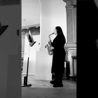Saksofono muzika krikštynoms Kaunas Anahit Sargsyan nuotrauka 6