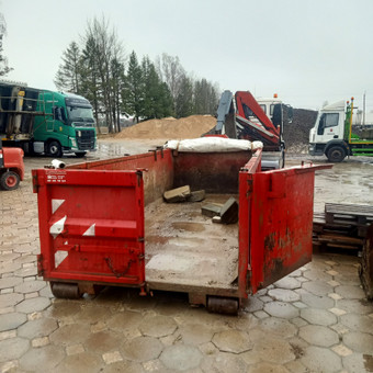 Šiauliai Auneksa UAB nuotrauka 15 Statybinių konteinerių nuoma 8m3, šiukšlių išvežimas Šiauliai Auneksa UAB nuotrauka 15