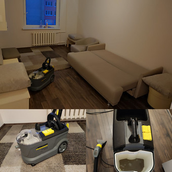 viena para 20 EUR, dvi paros 30 EUR, plius chemija, atvežimas Panevėžys MB Šluostė nuotrauka 1 Plaunamo siurblio nuoma Panevėžys MB Šluostė nuotrauka 1