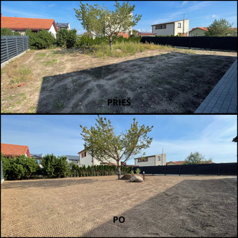 Mechanizuotas vejos įrengimas Kaunas MB Hortus pro nuotrauka 4