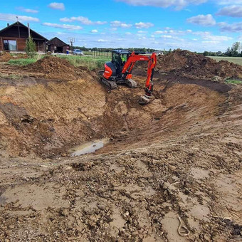 Tvenkinių, prūdų kasimas, valymas Telšių rajonas UAB Top Grupė nuotrauka 10