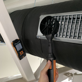 Vėdinimo sistemų matavimai ir balansavimas Vilnius Ventitech nuotrauka 2