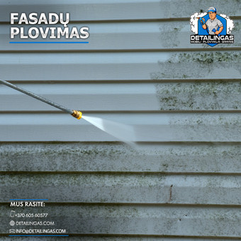 Fasadų plovimas Vilnius Detailingas, MB nuotrauka 4