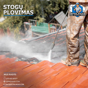 Stogų valymas ir priežiūra Vilnius Detailingas, MB nuotrauka 1