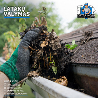 Latakų siurbimas Kaunas Detailingas nuotrauka 20