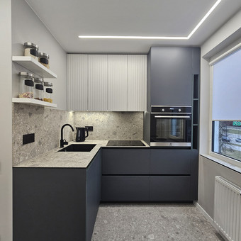 Virtuvės baldų projektavimas Vilnius MB RIJA PROJECTS STUDIO nuotrauka 2