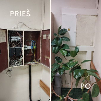 Kabelių, jungčių, jungiklių, saugiklių ir elektros prietaisų diegimas bei konfigūraciją. Suteikiame aukštos kokybės sprendimus, užtikrinančius ilgalaikį ir patikimą elektros sistemų veikimą. Kaunas ElektraSpec - Elektrikas jūsų namams nuotrauka 1 Elektros instaliacija Kaunas ElektraSpec - Elektrikas jūsų namams nuotrauka 1
