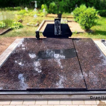 Granito plokštės kapams, dengimas Alytus Kapų tvarkymas Juozas Baranauskas nuotrauka 5