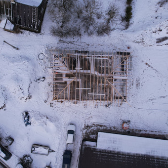 Karkasinių namų statyba Vilnius Andrius Šiugždinis nuotrauka 1