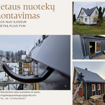 Lietaus nuvedimo sistemos Utenos rajonas Stodengių Paslaugos nuotrauka 4
