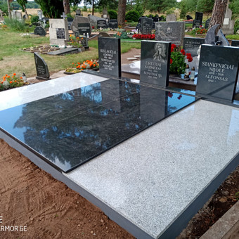 Kaišiadorių rajonas UAB "Priegolė" nuotrauka 5 Granito plokštės kapams, dengimas Kaišiadorių rajonas UAB "Priegolė" nuotrauka 5