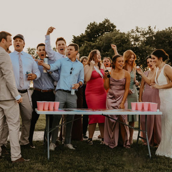 Žaidimo Beer pong nuoma Vilnius Lauko žaidimų nuoma nuotrauka 18