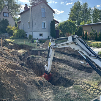 Drenažo įrengimas Vilnius MB Malvesta nuotrauka 3