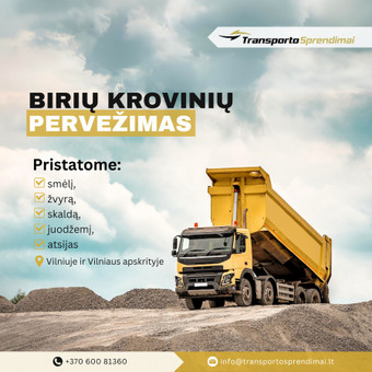 Biriosios medžiagos Vilnius MB Transporto sprendimai nuotrauka 10
