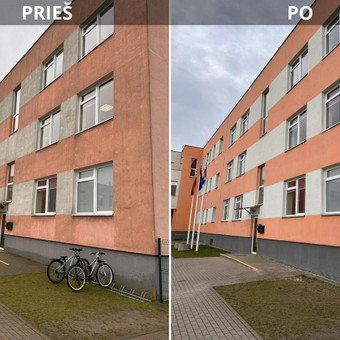 Fasadų plovimas Kaunas MB Plovimo ekspertai (Tomas Žemaitis) nuotrauka 4
