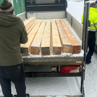 Smulkių krovinių pervežimas Lietuvoje Klaipėda Leka project nuotrauka 3