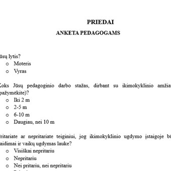 Anketų, apklausų sudarymas, duomenų surinkimas Šiauliai PagalbaStudentams nuotrauka 12