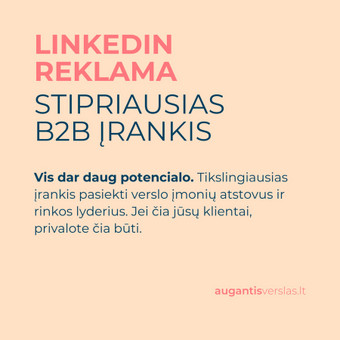 LinkedIn administravimas Kaunas Gvidonas Macius nuotrauka 13