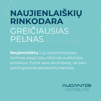Naujienlaiškių kūrimas ir sklaida Kaunas Gvidonas Macius nuotrauka 4
