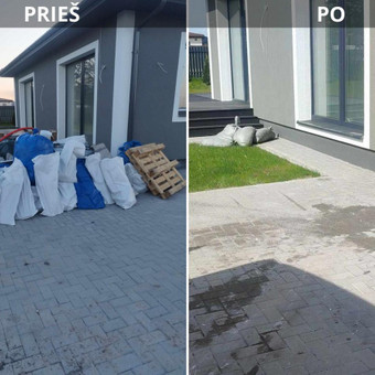 Įvyko remontas ar statybos ir liko kalnai šiukšlių? O gal garaže ar sandėliuke jau daug metų vietą užima nereikalingos medžiagos? Net ir menkiausio remonto atliekos gali pilnai užkrauti prie namų esan Vilnius UAB Tvarista nuotrauka 3 Statybinių atliekų išvežimas Vilnius UAB Tvarista nuotrauka 3