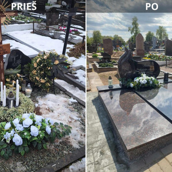 Kapavietės renovacija, restauravimas Vilnius MB "Kornema" nuotrauka 2