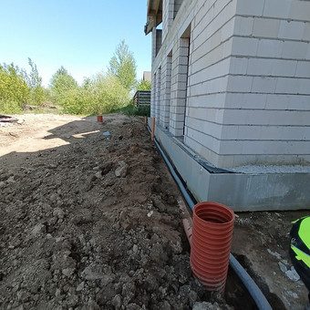 Lietaus nuotekų tinklų montavimas Kaunas UAB Geodeza nuotrauka 3