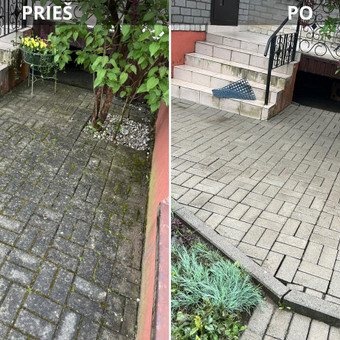 Trinkelių valymas Klaipėda Aplinkos Priežiūra nuotrauka 2