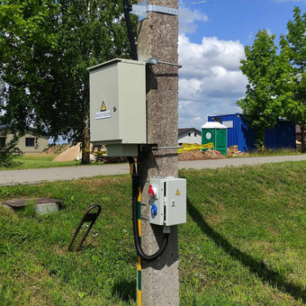 Statybinis elektros skydelis Šiauliai Elektrikas Evaldas nuotrauka 7